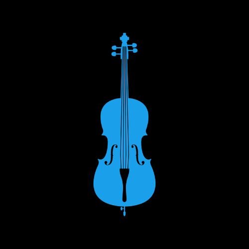 Blue Cello 1847